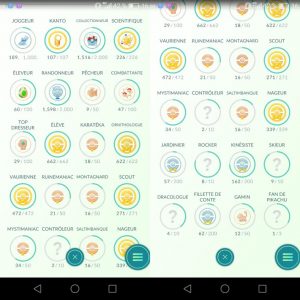 medaille pokémon go