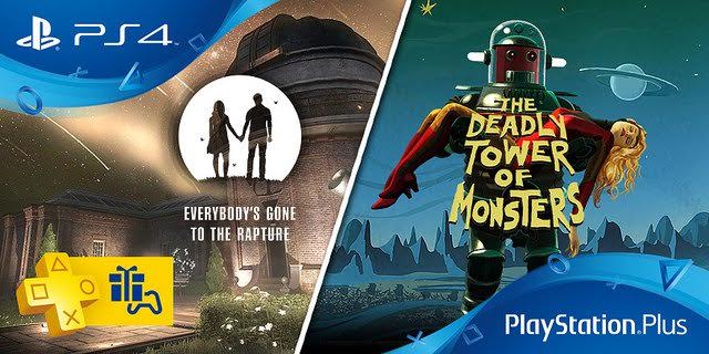 Jeux PS Plus Novembre 2016